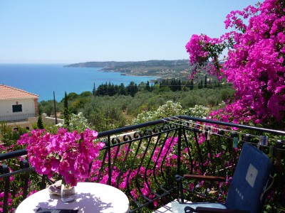 Kilátás a teraszról